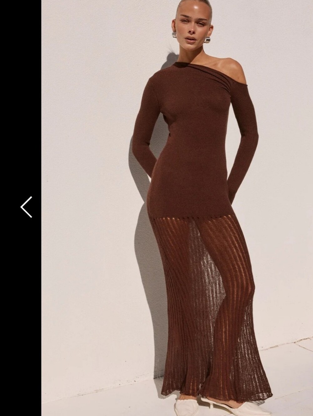 Seven Wonders Greta One Shoulder Maxi Dress XS New